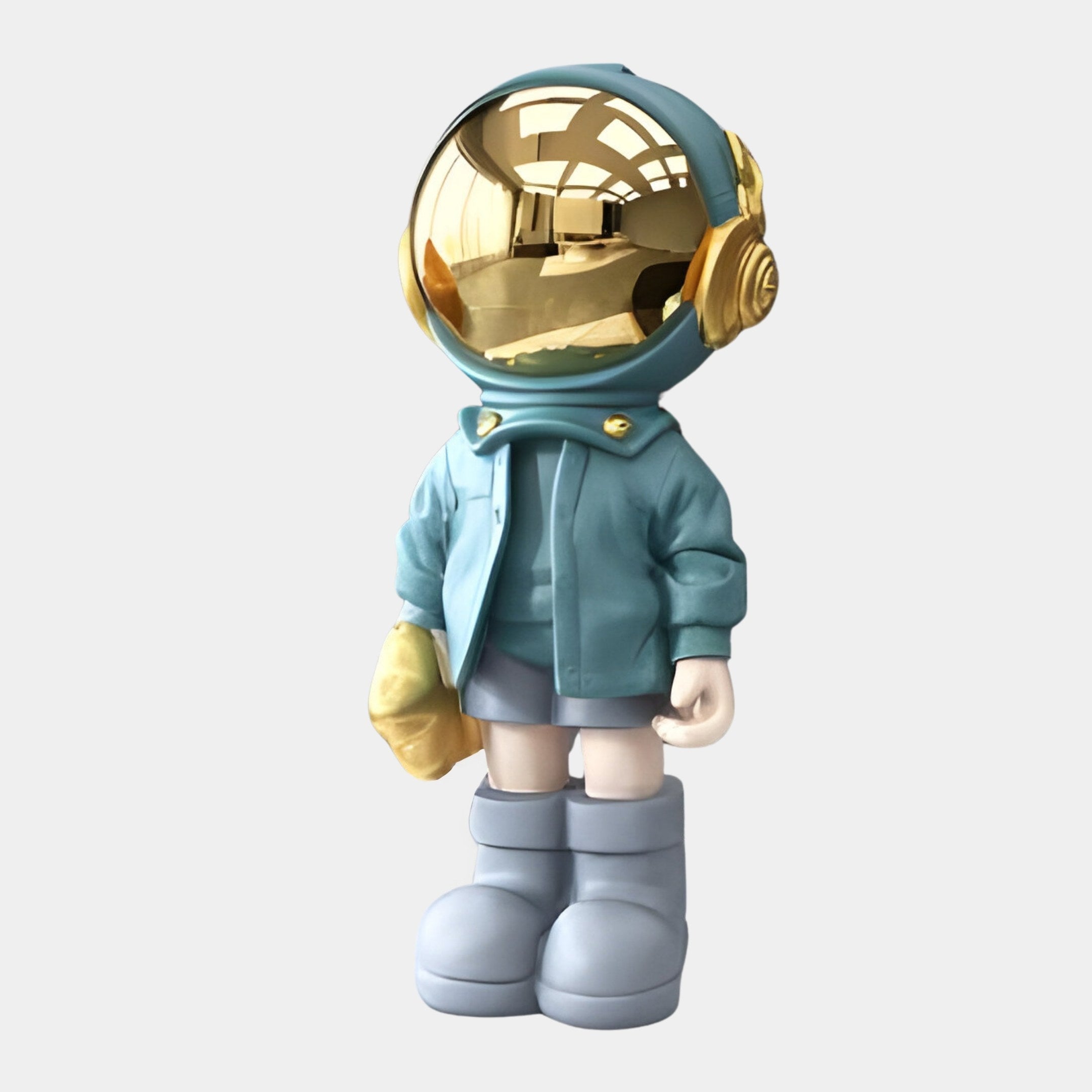 Kleine Galaktische Blaue Astronaut Beats Figur - 36cm